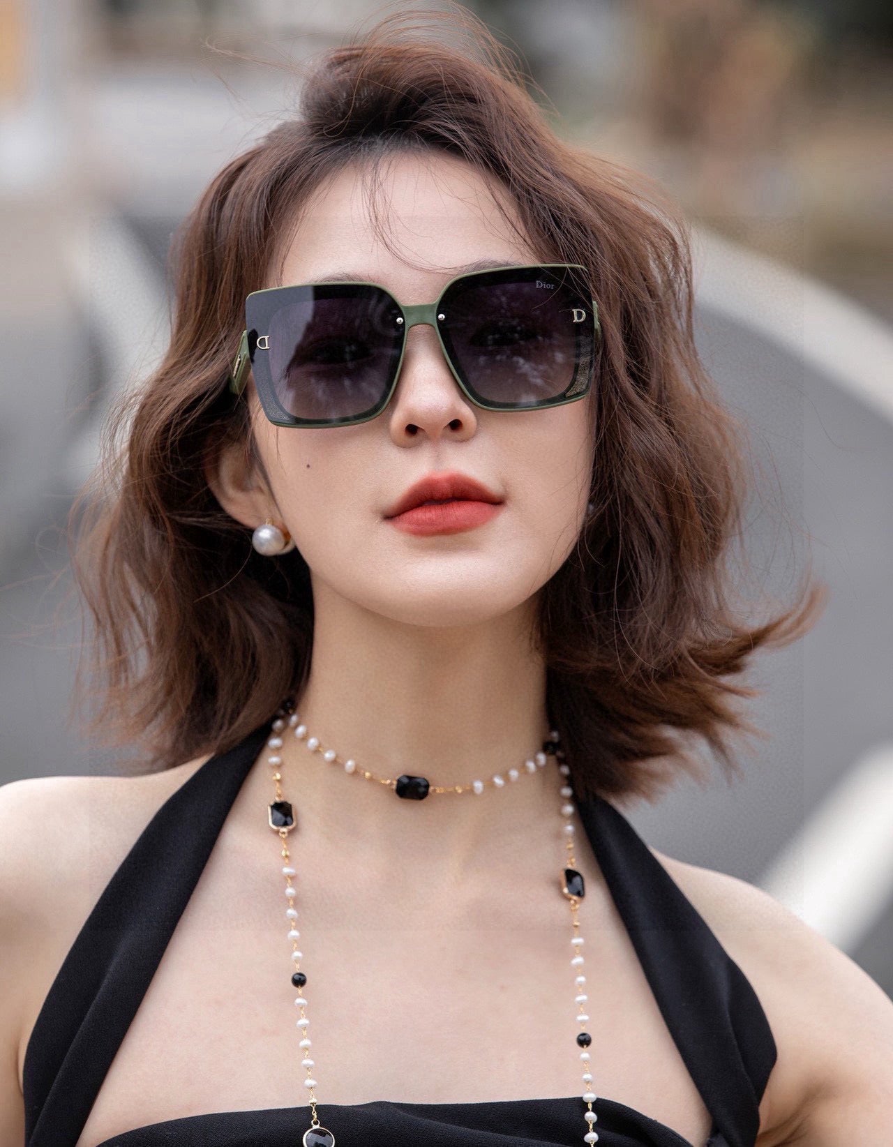 DIOR MONTAIGNE SUNGLASSES CD1615 IN ACETATE