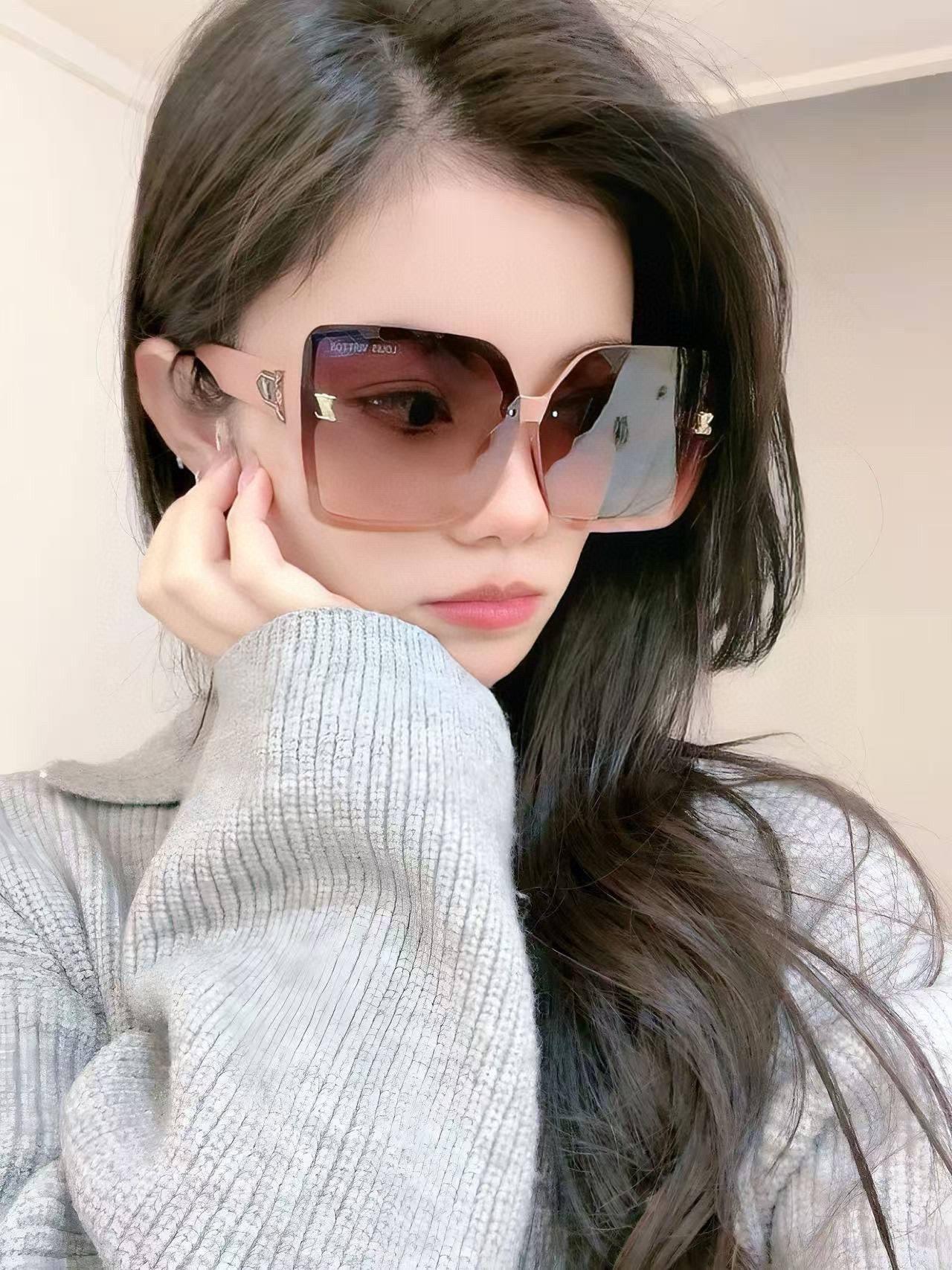 LOUIS VUITTON SQUARE SUNGLASSES L3230 IN ACETATE