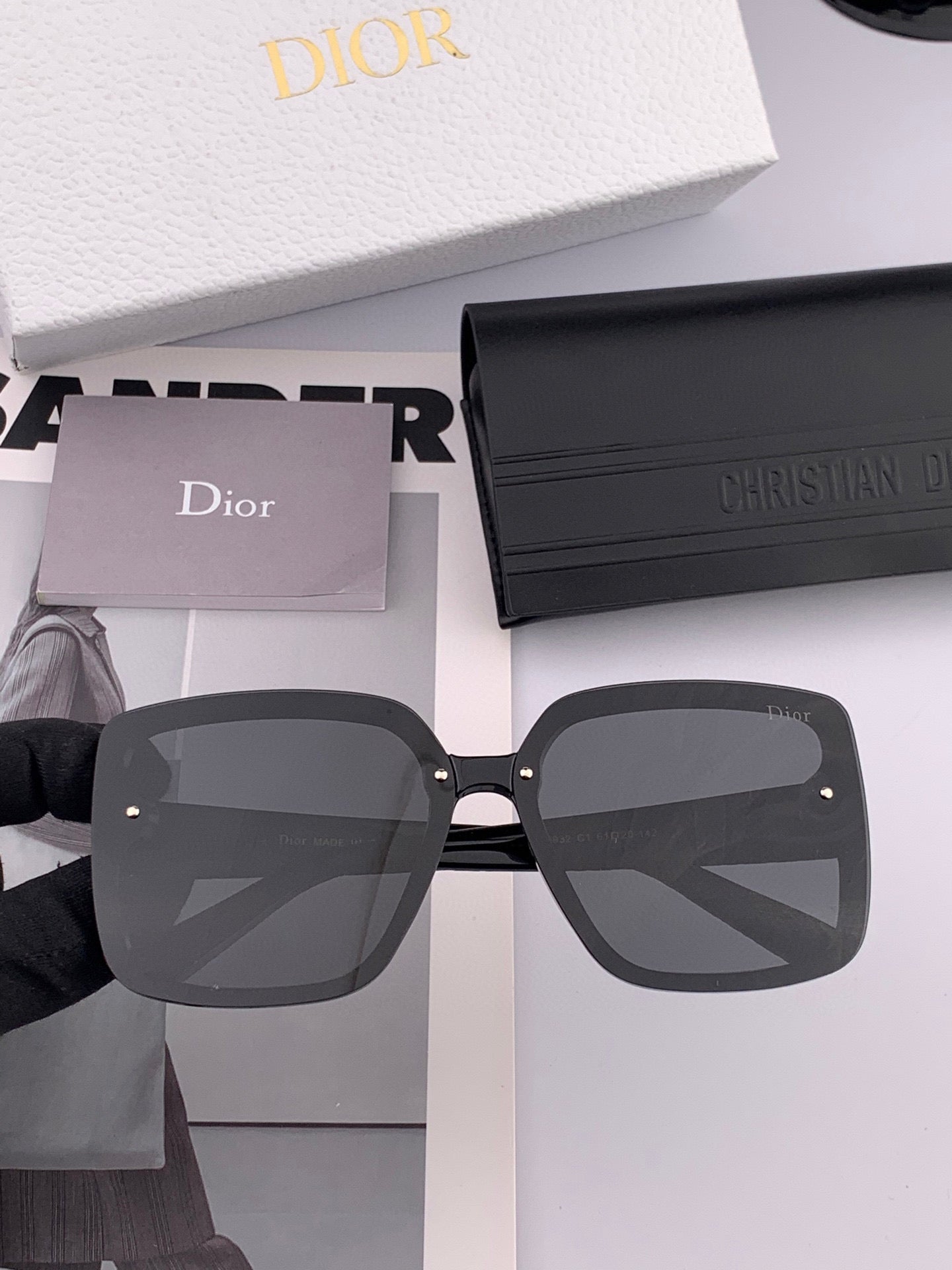 DIOR MONTAIGNE SUNGLASSES CD0822 IN ACETATE
