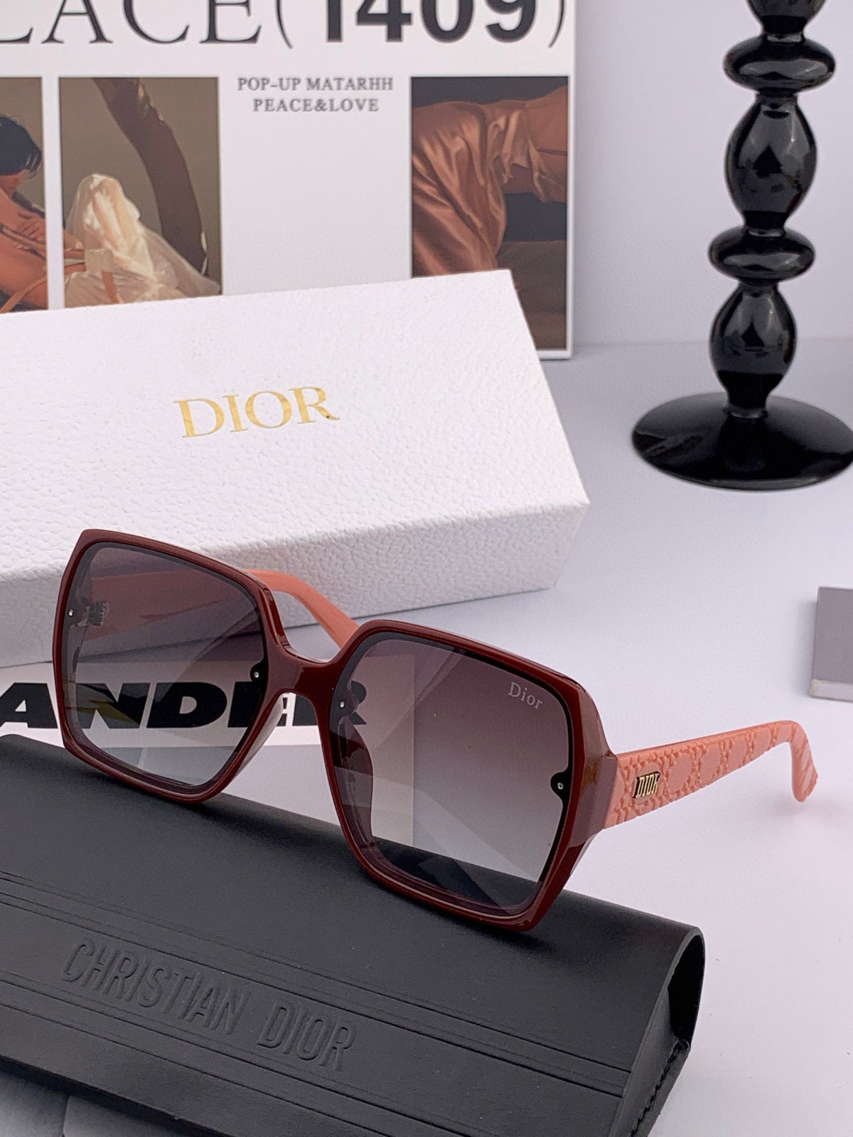 DIOR MONTAIGNE SUNGLASSES CD0822 IN ACETATE