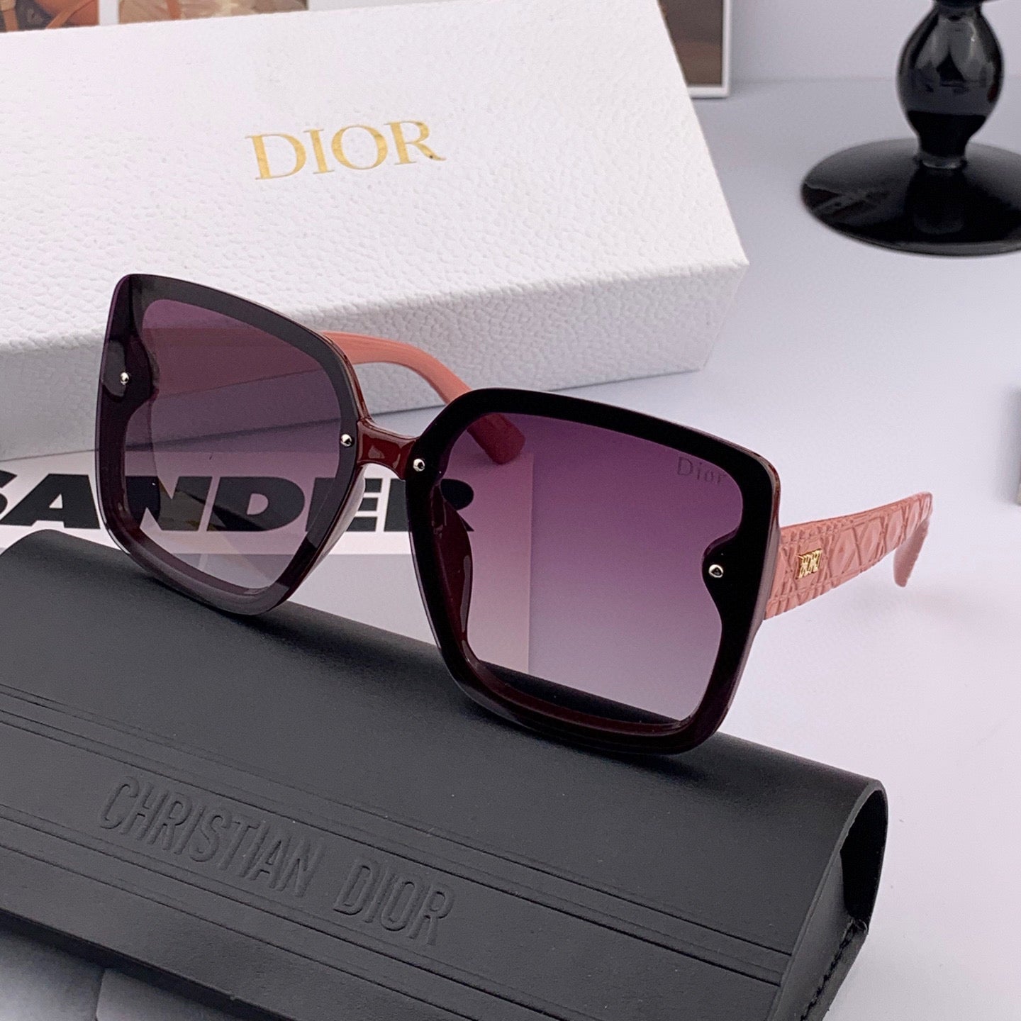 DIOR MONTAIGNE SUNGLASSES CD0822 IN ACETATE